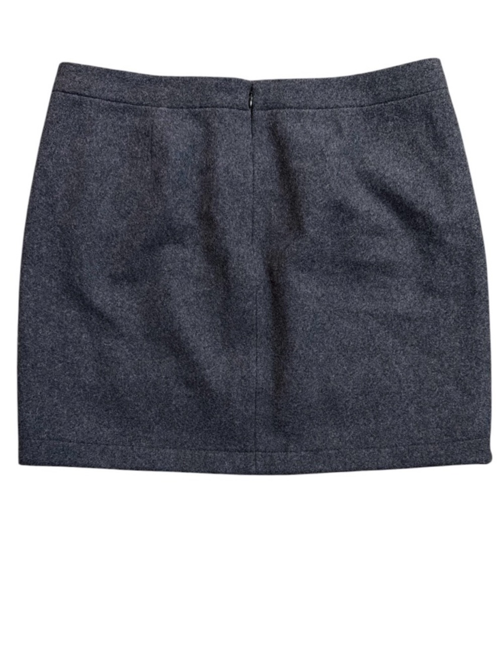 J. Crew Charcoal Gray Wool-Blend Mini Skirt - Picture 4 of 7